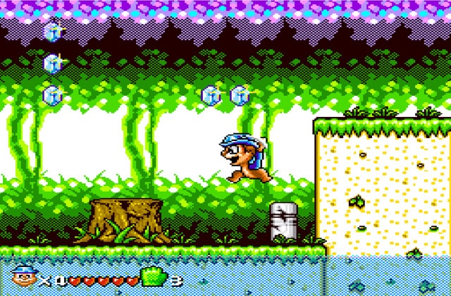 Скриншот игры Squirrel King (Chip and Dale)