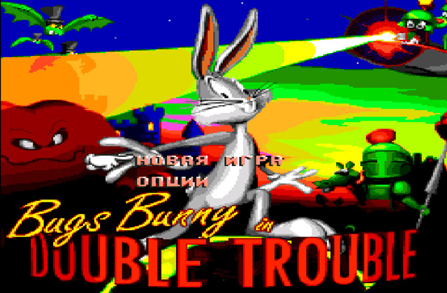 Скриншот игры Bugs Bunny In Double Trouble
