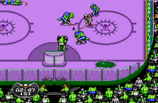 Скриншот игры Mutant League Hockey