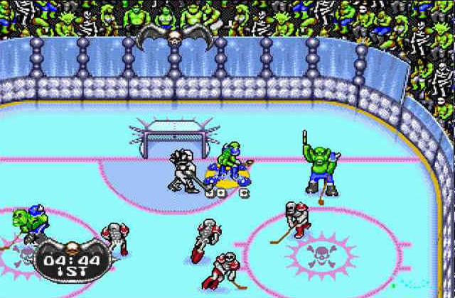 Скриншот игры Mutant League Hockey