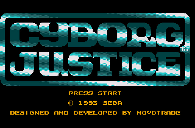 Скриншот игры Cyborg Justice