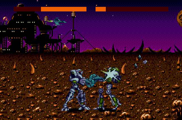 Скриншот игры Cyborg Justice